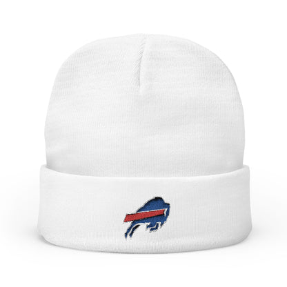 Embroidered Buffalo Bills Knit Beanie