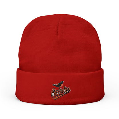 Embroidered Baltimore Orioles Knit Beanie