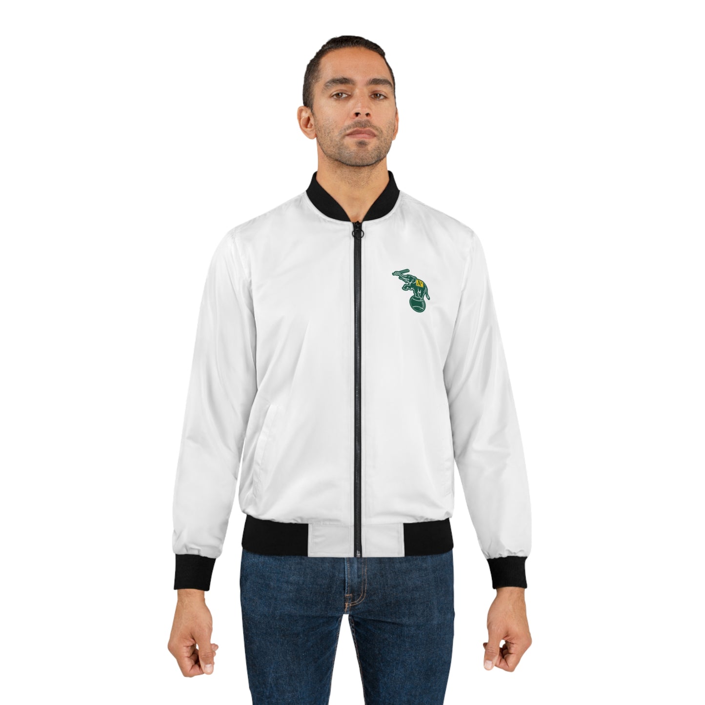 Oakland Athletics Elephant Men's Bomber Jacket