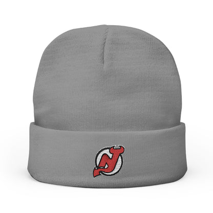 Embroidered New Jersey Devils Knit Beanie