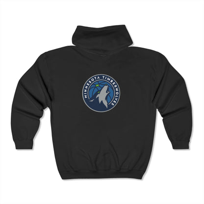 Minnesota Timberwolves Zip-Up Hoodie