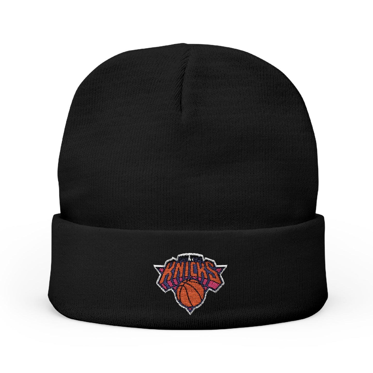 Embroidered New York Knicks Knit Beanie