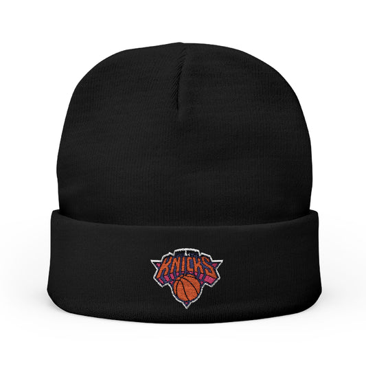 Embroidered New York Knicks Knit Beanie