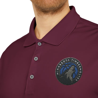 Minnesota Timberwolves Adidas Performance Polo