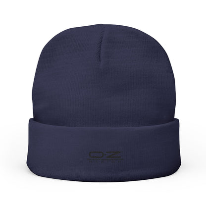 Embroidered OZ Racing Knit Beanie