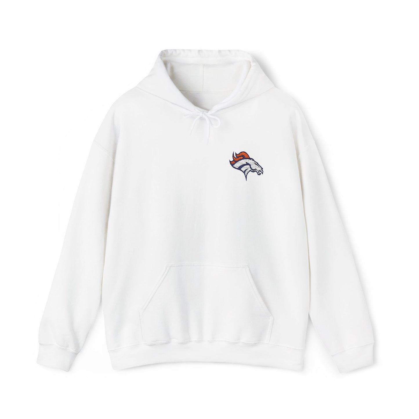 Denver Broncos Embroidered Hoodie