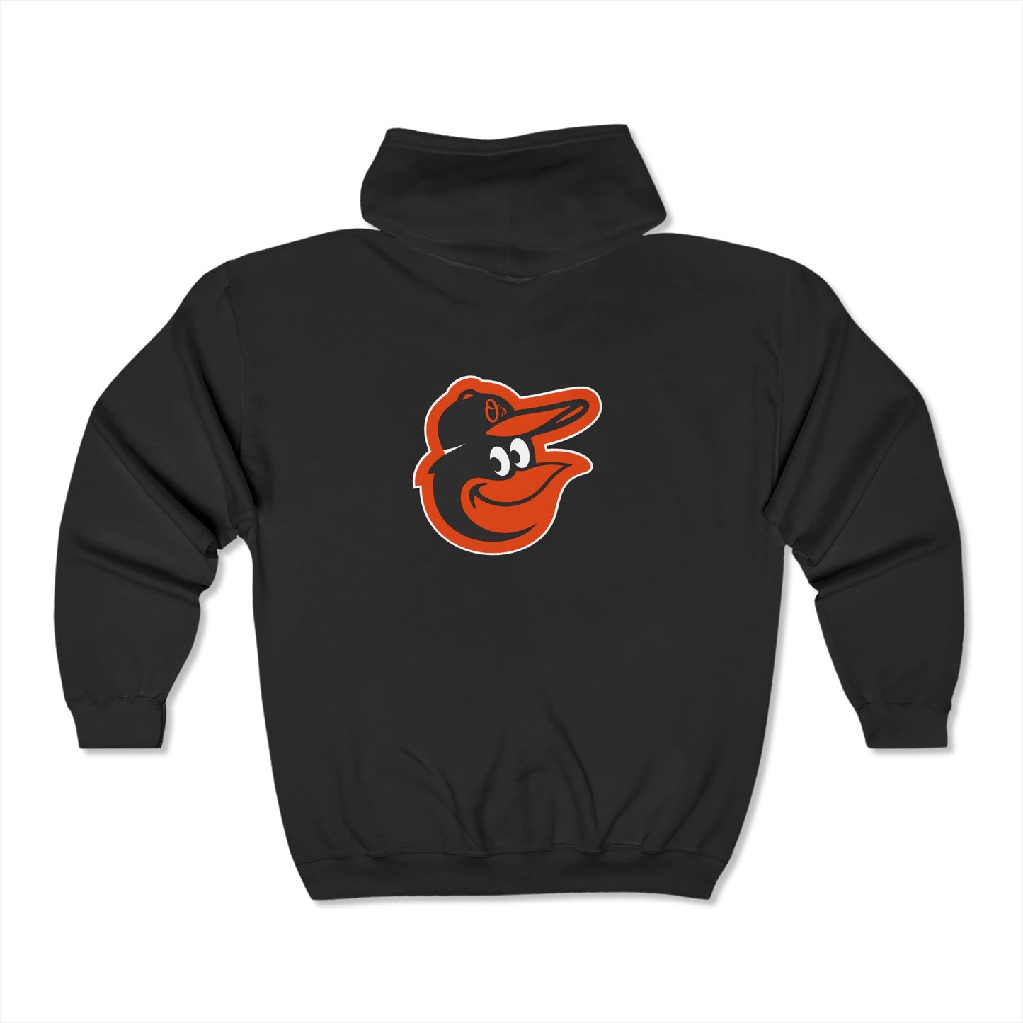 Baltimore Orioles Bird Zip-Up Hoodie