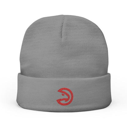 Embroidered Atlanta Hawks Pacman Knit Beanie