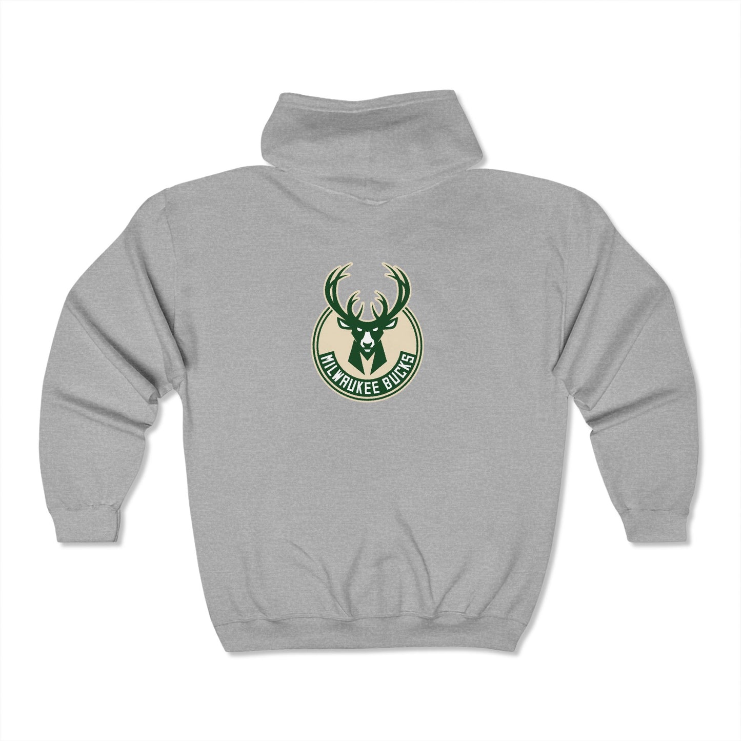 Milwaukee Bucks Zip-Up Hoodie