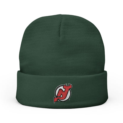 Embroidered New Jersey Devils Knit Beanie