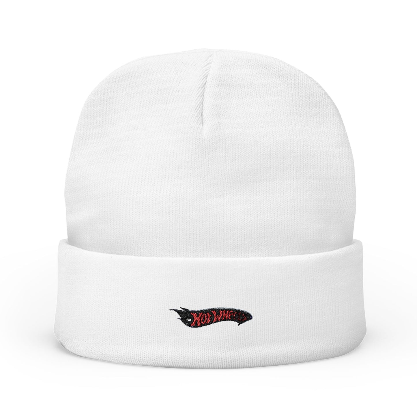 Embroidered Hot Wheels Racing Knit Beanie