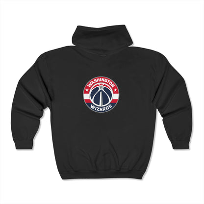 Washington Wizards Zip-Up Hoodie