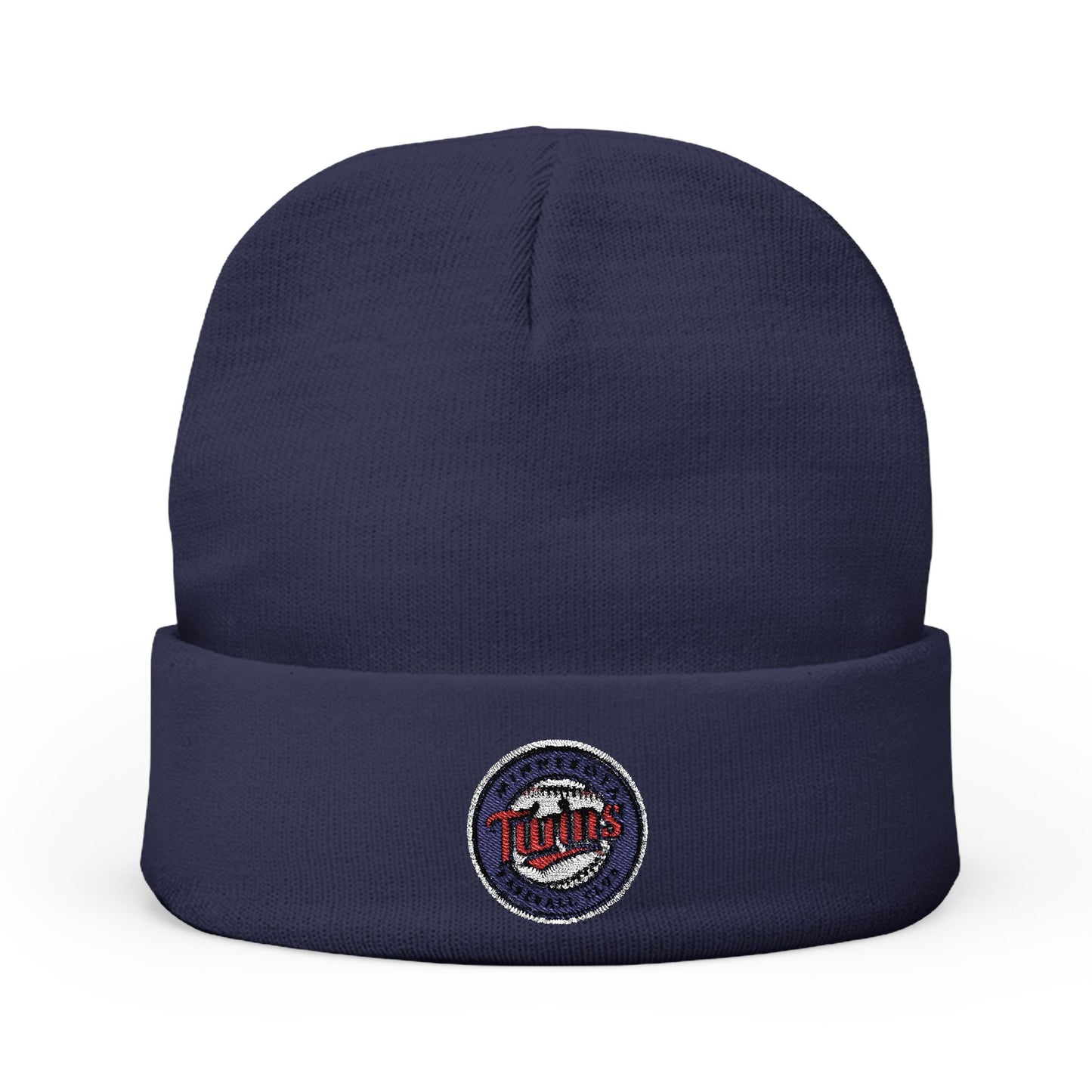 Embroidered Minnesota Twins Knit Beanie