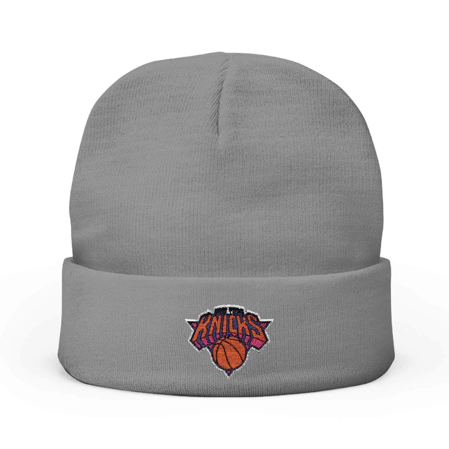 Embroidered New York Knicks Knit Beanie