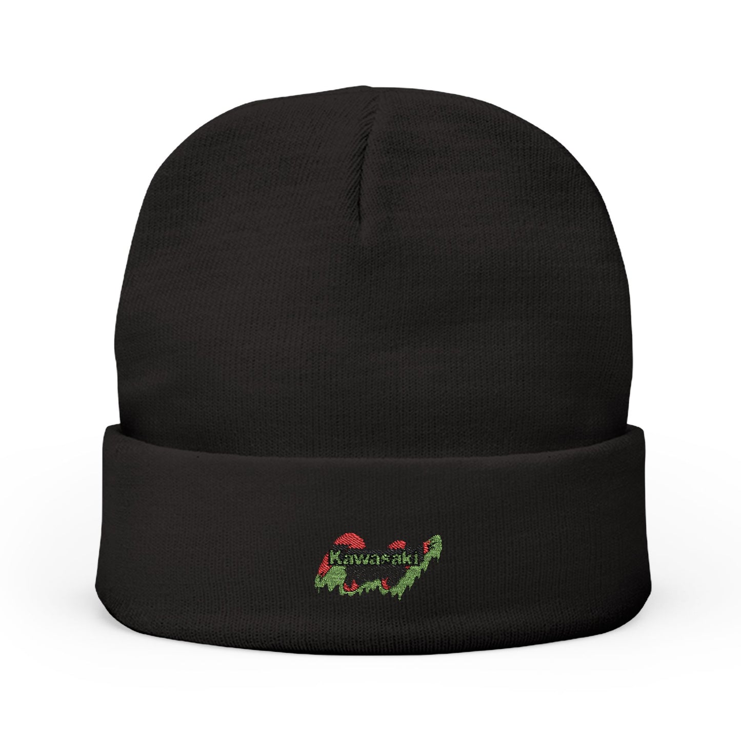 Embroidered Kawasaki Racing Knit Beanie