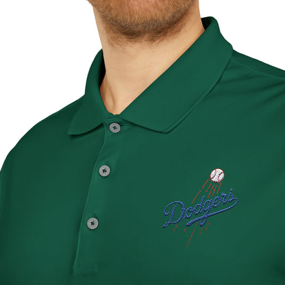 Los Angeles Dodgers Adidas Performance Polo