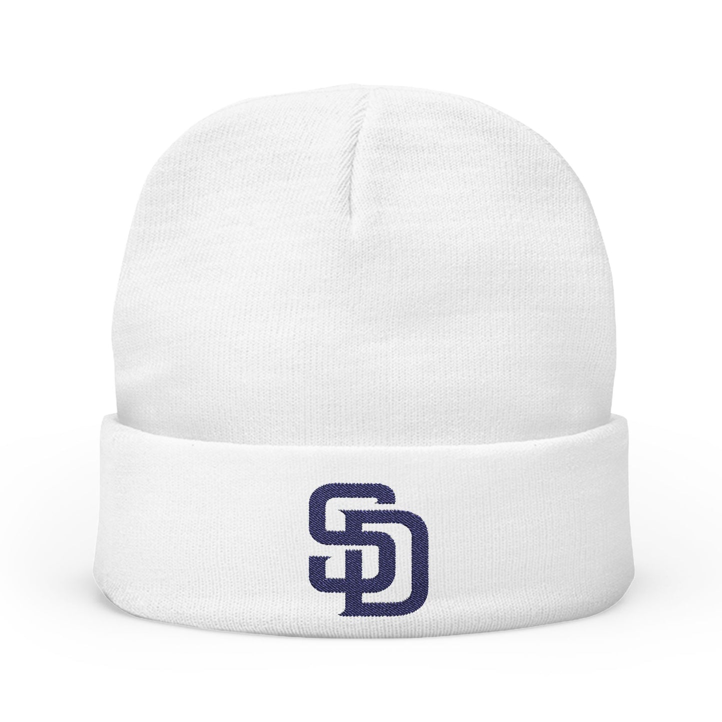 Embroidered San Diego Padres Knit Beanie