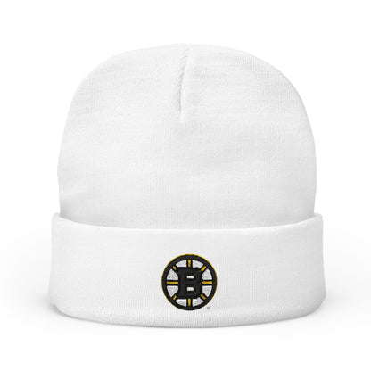 Embroidered Boston Bruins Knit Beanie