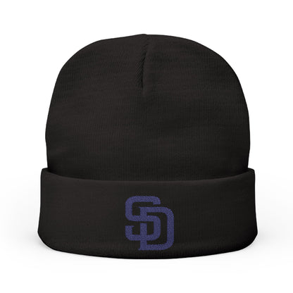 Embroidered San Diego Padres Knit Beanie