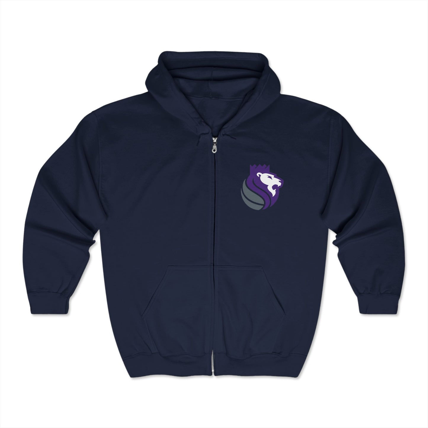 Sacramento Kings Lion Zip-Up Hoodie