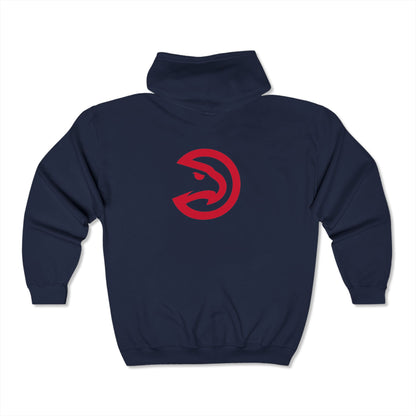 Atlanta Hawks Pacman Zip-Up Hoodie