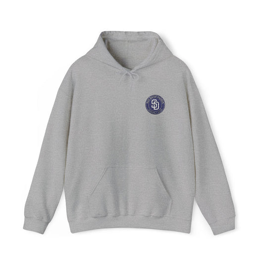 San Diego Padres Circle Embroidered Hoodie