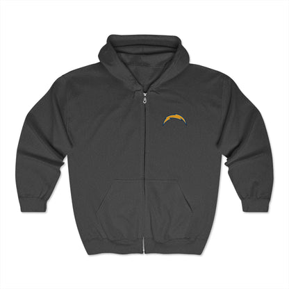 Los Angeles Chargers Zip-Up Hoodie