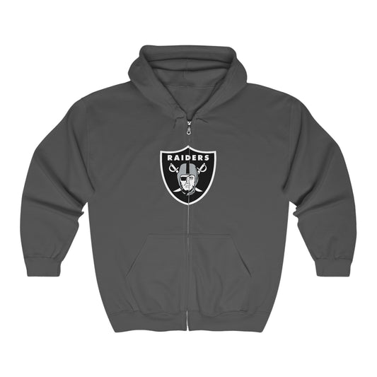 Oakland Raiders Zip-Up Hoodie