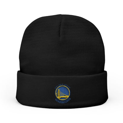 Embroidered Golden State Warriors Knit Beanie