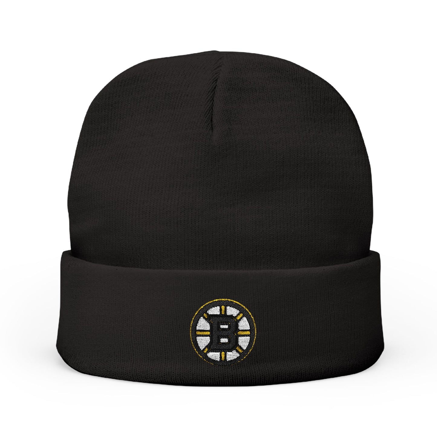 Embroidered Boston Bruins Knit Beanie