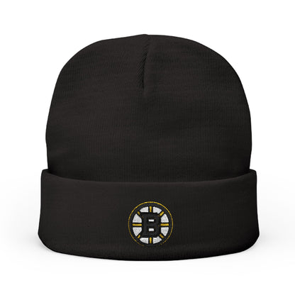 Embroidered Boston Bruins Knit Beanie