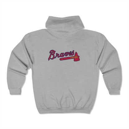 Atlanta Braves Zip-Up Hoodie