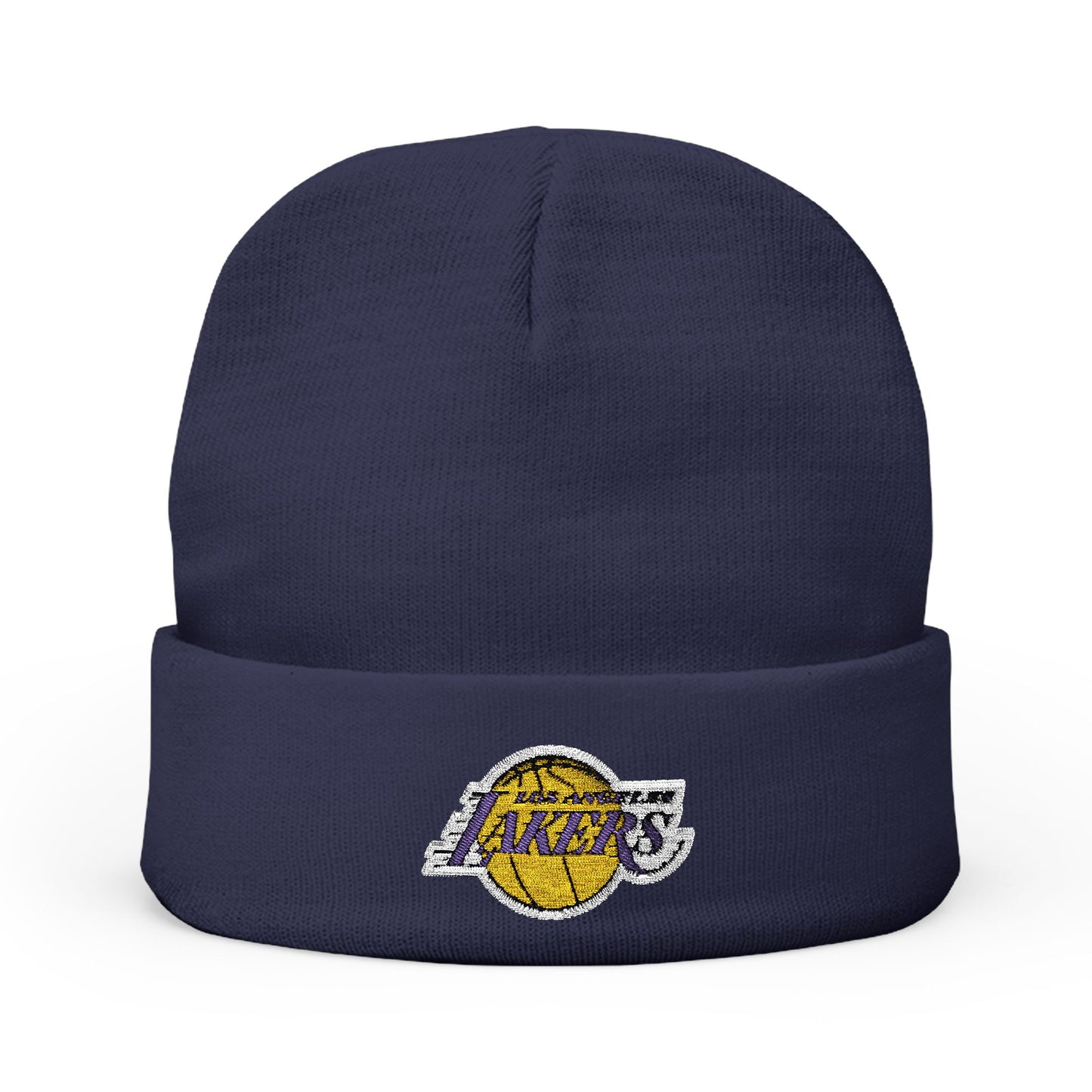 Embroidered Los Angeles Lakers Knit Beanie