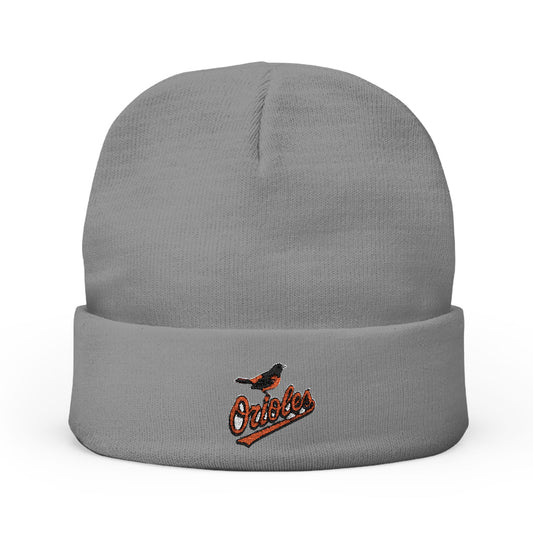 Embroidered Baltimore Orioles Knit Beanie