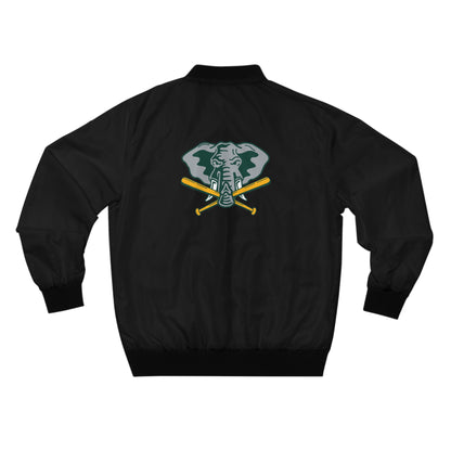 Oakland Athletics Elephant Head Men's Bomber Jacket