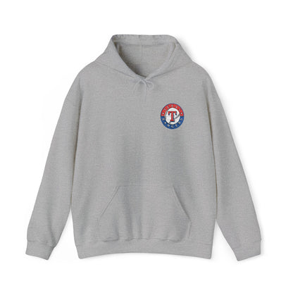 Texas Rangers Embroidered Hoodie