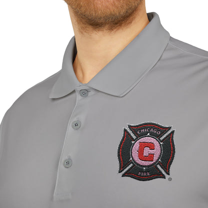 Chicago Fire Soccer Club Adidas Performance Polo