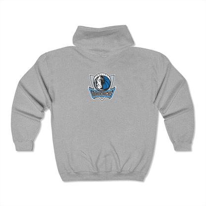 Dallas Mavericks Zip-Up Hoodie