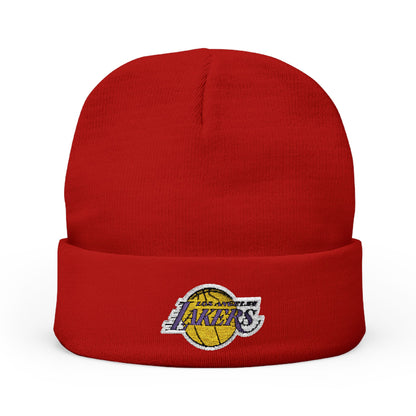 Embroidered Los Angeles Lakers Knit Beanie