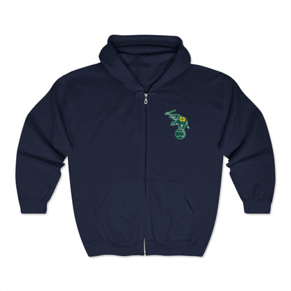 Oakland Athletics Elephant Zip-Up Hoodie