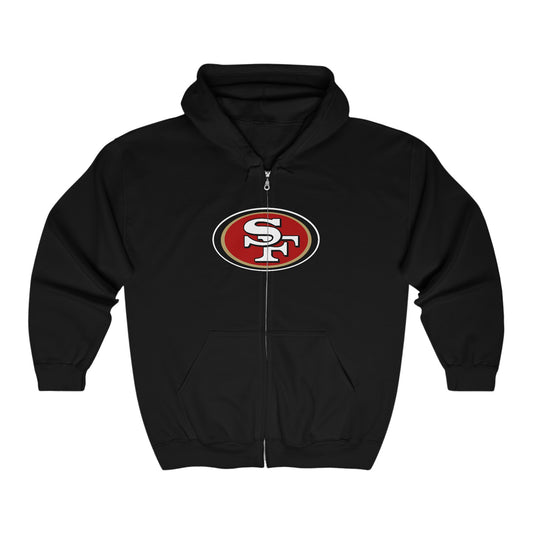 San Francisco 49ers Zip-Up Hoodie