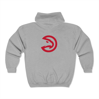 Atlanta Hawks Pacman Zip-Up Hoodie