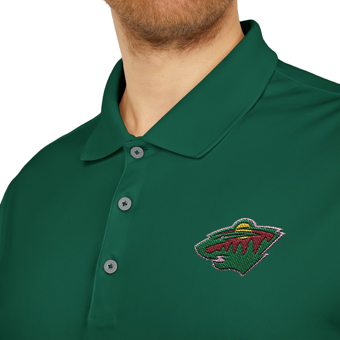 Minnesota Wild Adidas Performance Polo