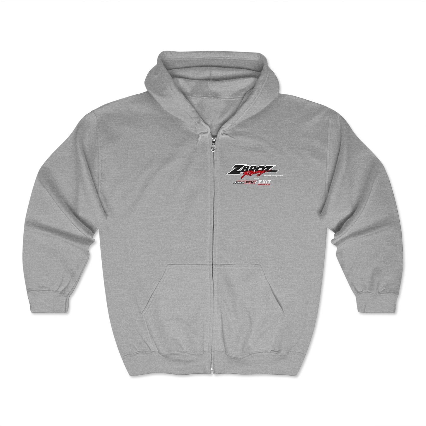 ZBROZ Racing Zip-Up Hoodie