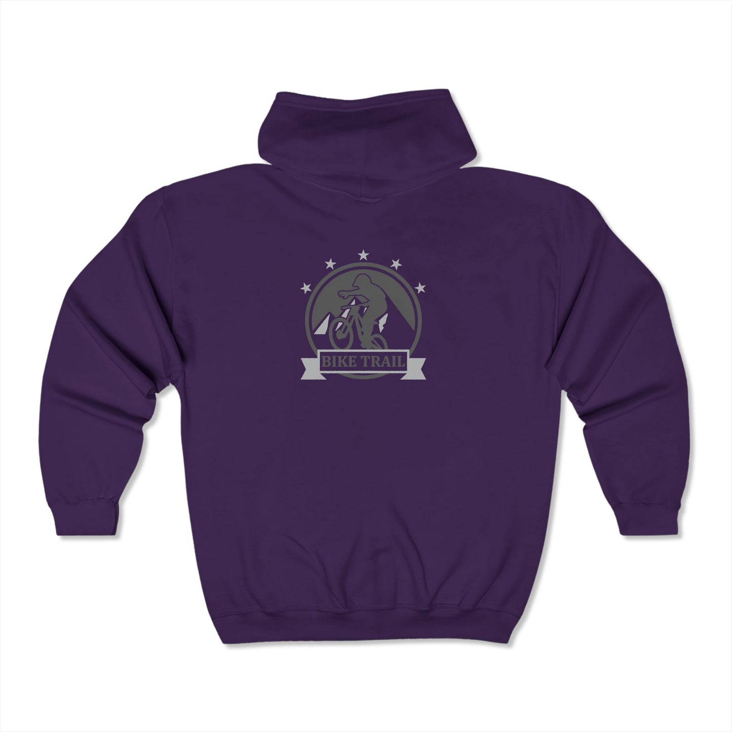 Bike Trail Zip-Up Hoodie