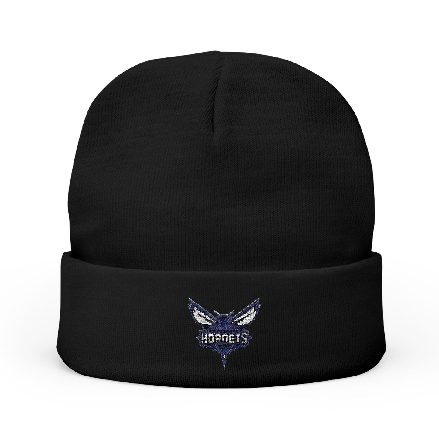 Embroidered Charlotte Hornets Knit Beanie