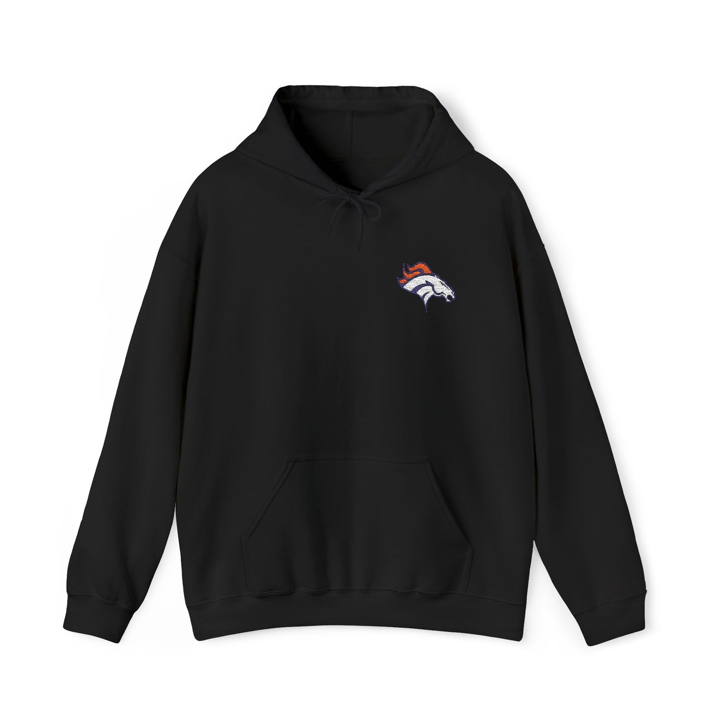 Denver Broncos Embroidered Hoodie