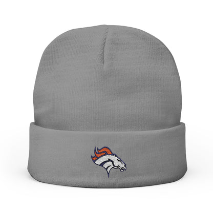 Embroidered Denver Broncos Knit Beanie