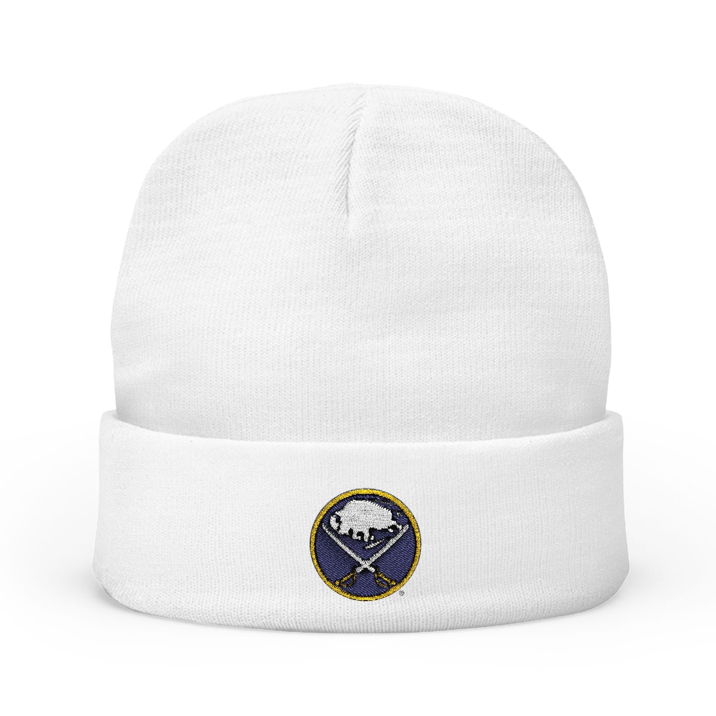 Embroidered Buffalo Sabres Knit Beanie