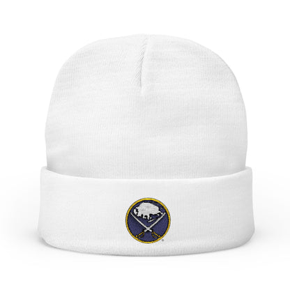 Embroidered Buffalo Sabres Knit Beanie